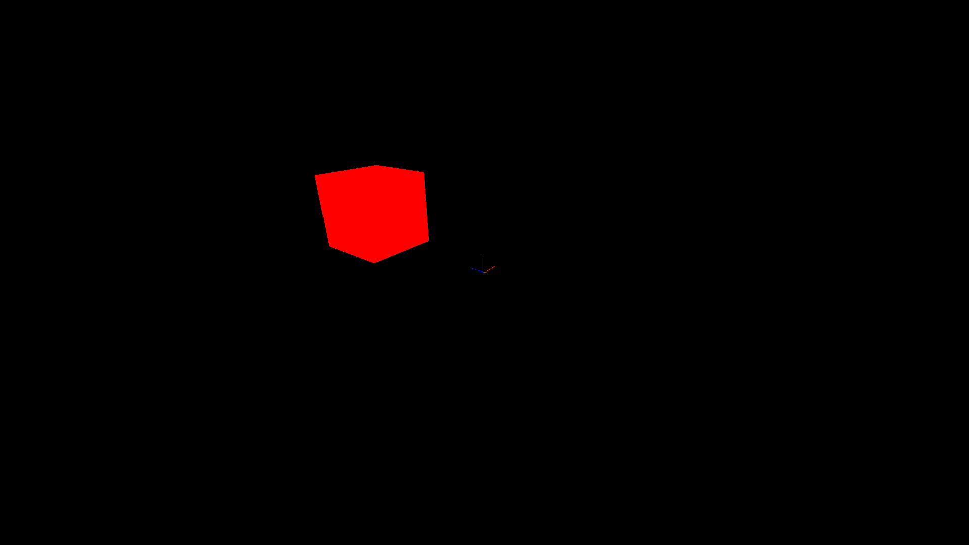 Unshaded simple cube