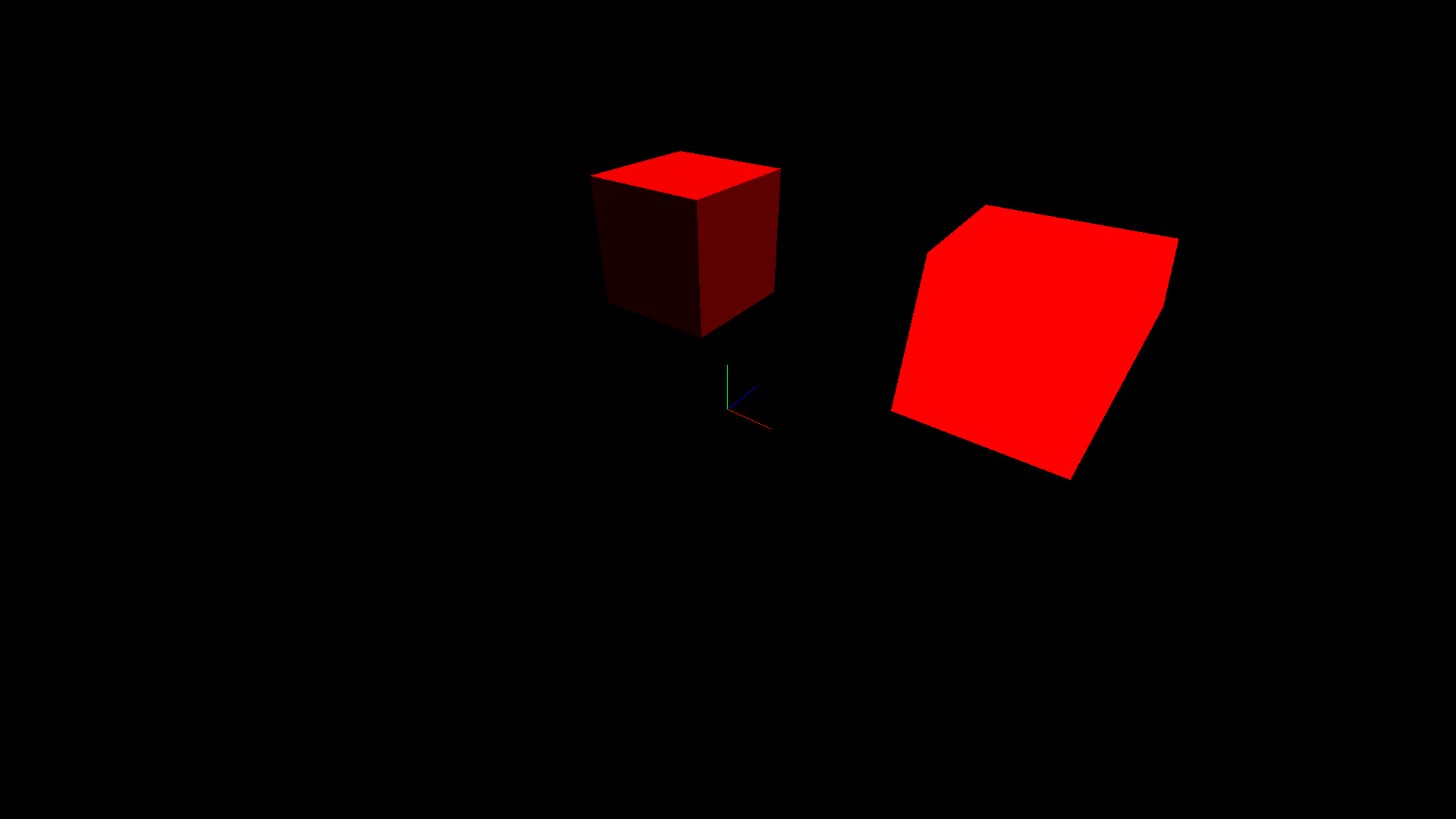 Shaded cube